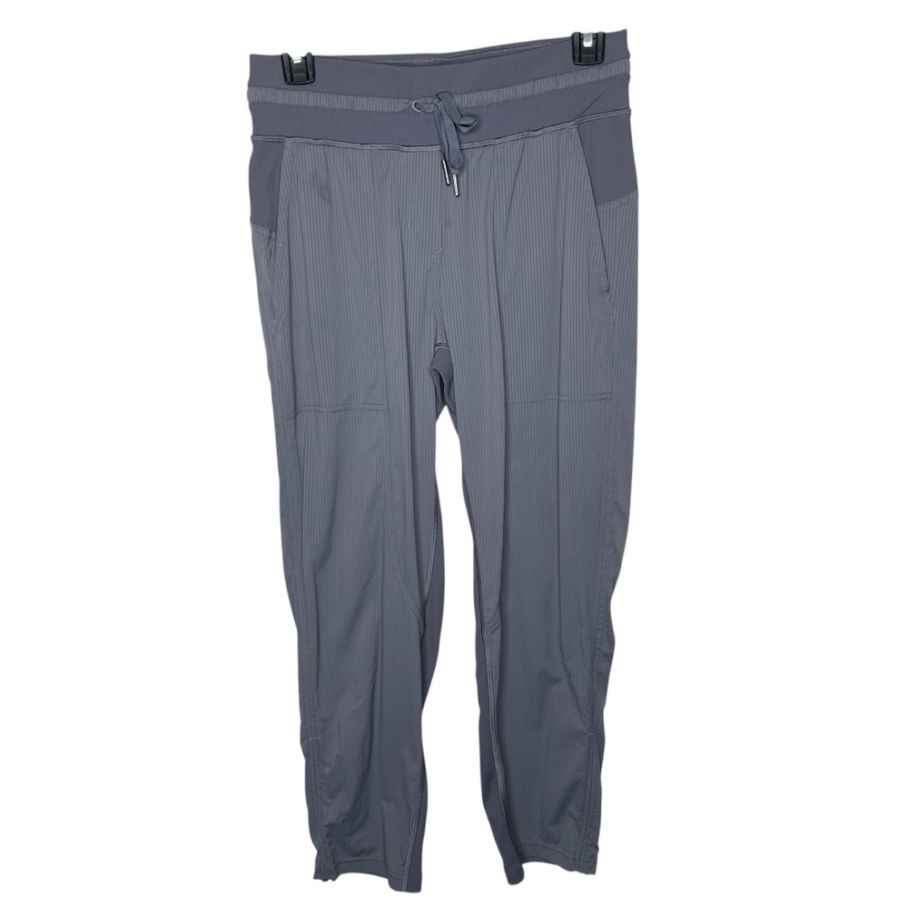lululemon Dance Studio Crop *25” Titanium Gray Sz 4 - Picture 5 of 14